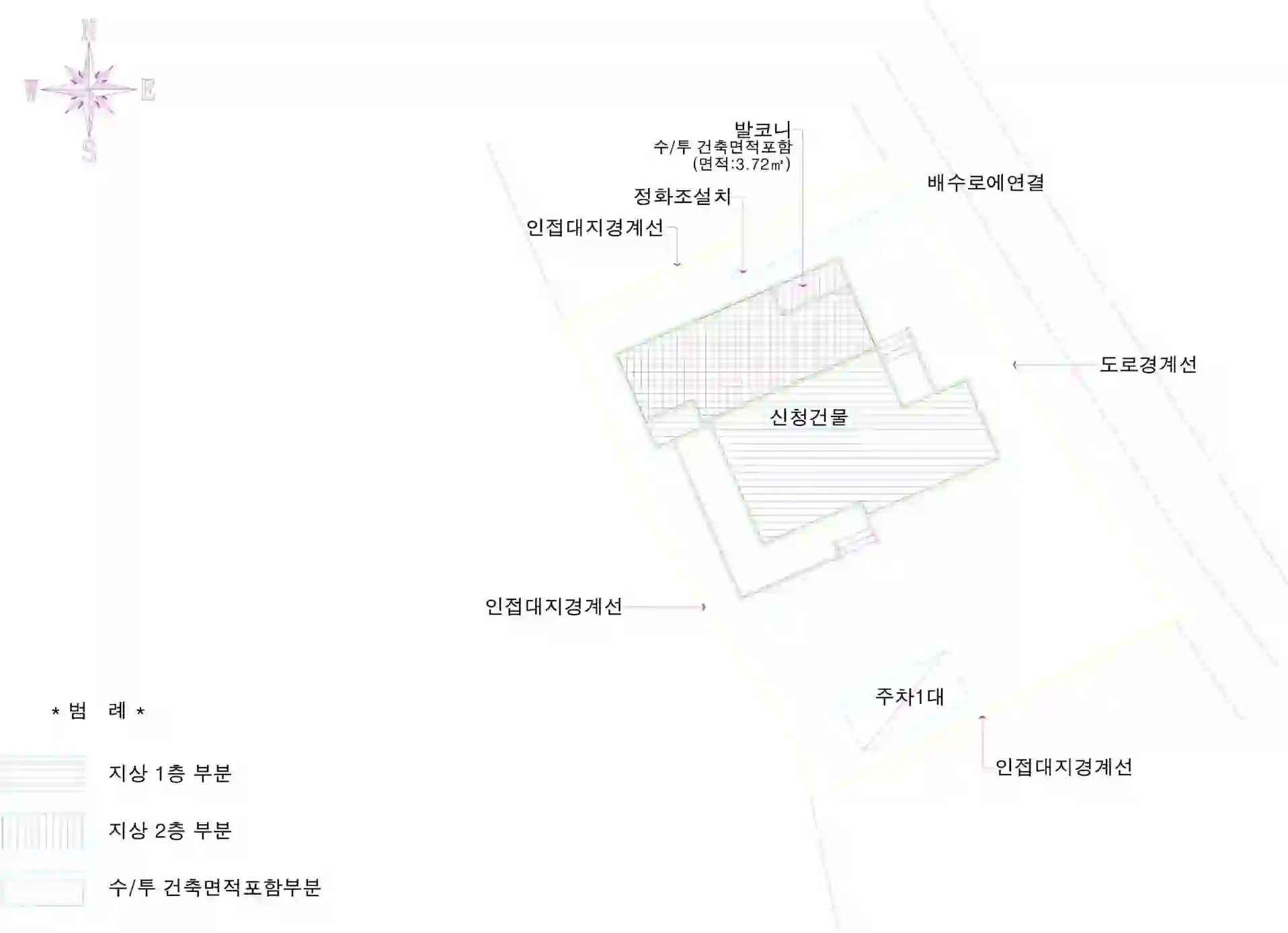 직동리 315-4 배치도 이미지